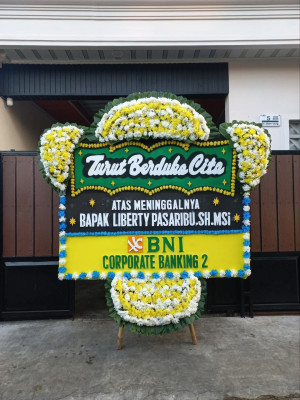 Papan Bunga Duka di Pajarakan Karya
