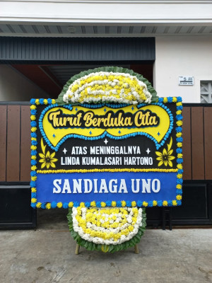 Papan Bunga Duka di Pajarakan Karya